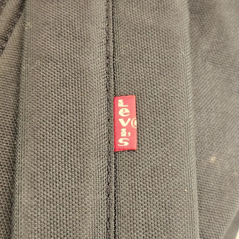 Levi’s Backpack Blue Black Polyester Laptop School Travel Bag 15” x 10